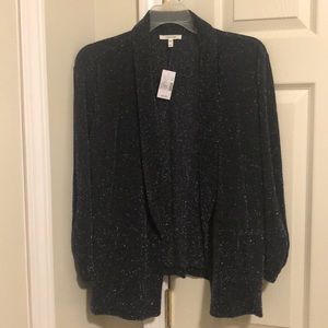 Black Maurices Shimmer Jacket